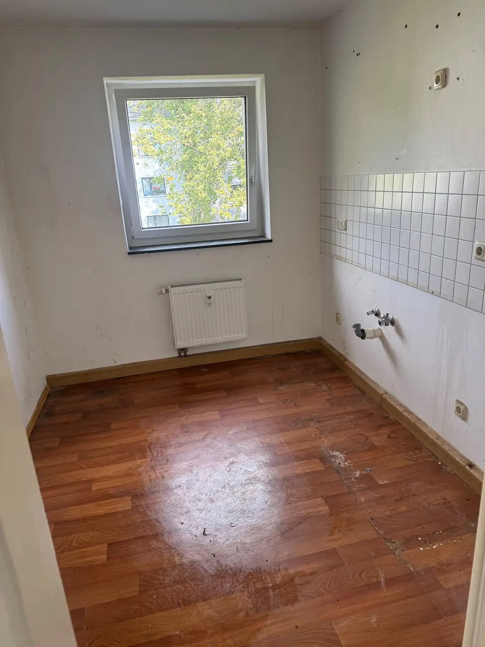 Küche nach der Wohnungsauflösung