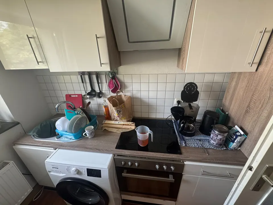 Küche vor der Wohnungsauflösung