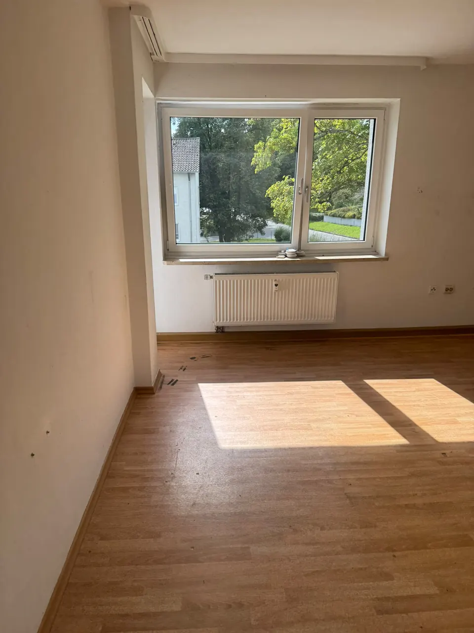 Wohnzimmer nach der Wohnungsauflösung