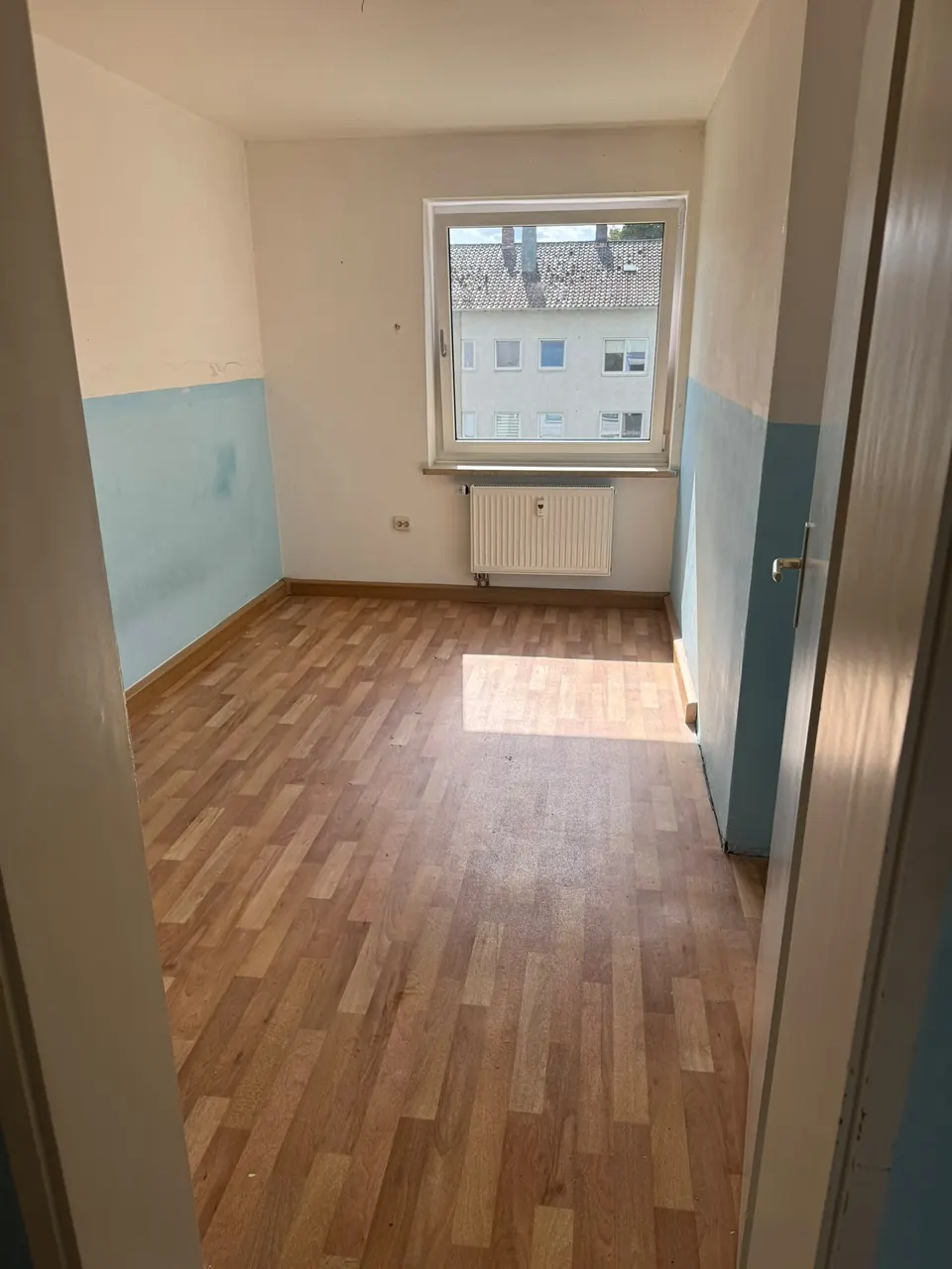 Arbeitszimmer nach der Wohnungsauflösung
